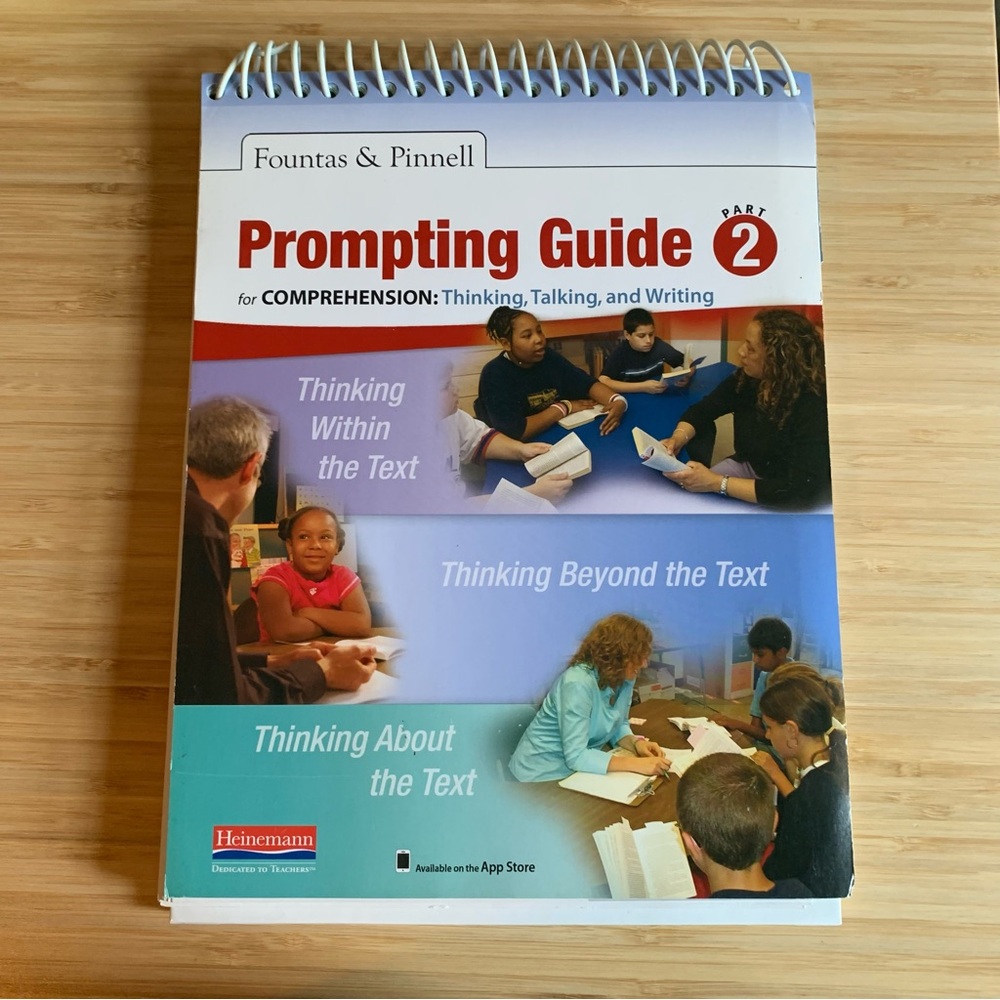 Prompting Guide for Comprehension: Thinking, Talking, and Writing
